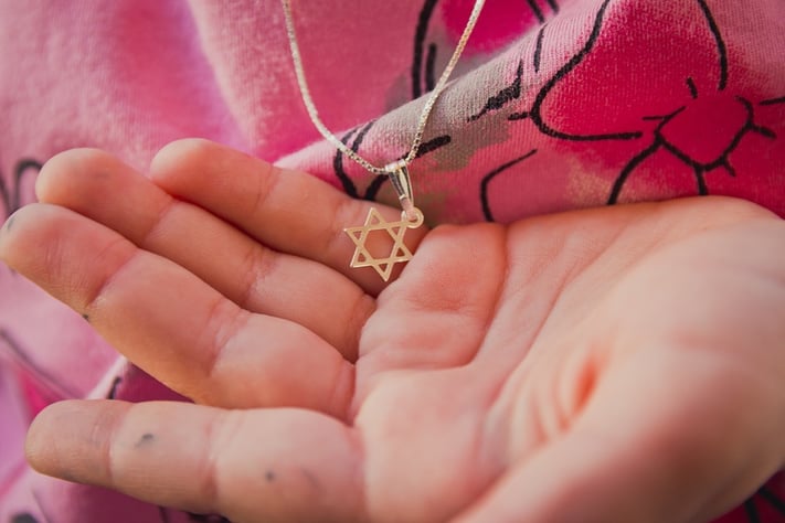 Necklace-With-The-Star-Of-David