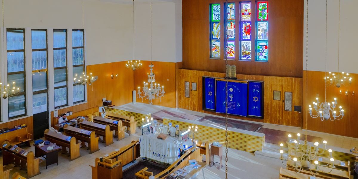 Beautiful synagogue In Tel Aviv
